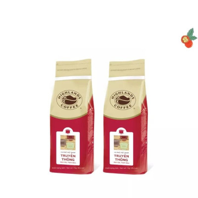Traditional coffee Cà Phê Bột Truyền Thống Highlands Coffee (1kg)