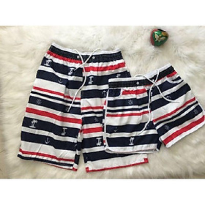 Quần đôi đi biển -giá Combo 2 quần đi biển xinh xắn mẫu mới