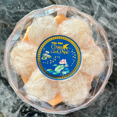 Yến Sơ Mướp [Thiên Gia Phúc] 50g - Tặng kèm đường phèn, táo đỏ, hạt chia