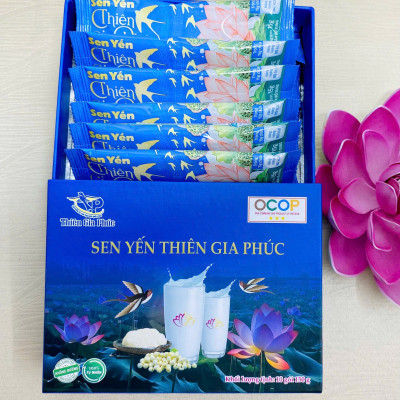 Sữa sen yến Thiên Gia Phúc (5 gói) - Không đường