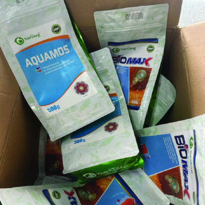 MEN ĐƯỜNG RUỘT CHO TÔM GIÚP ĐƯỜNG RUỘT TO, ĐEN, CHẮC, KHỎE, ĐẸP BIOMAX