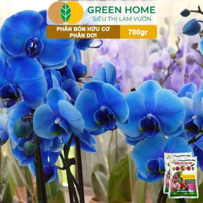 Phân Dơi Greenhome, Bao 700gr, Viên Nén, Đã Qua Xử Lý, Ra Rễ Mạnh, Hoa Nhiều, Tốt Cho Lan, Kiểng, Rau, Cây Ăn Trái