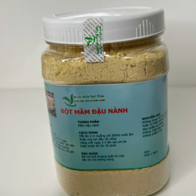 Bột mầm đậu nành - Mầm đậu nành nguyên xơ Hộp 500gr