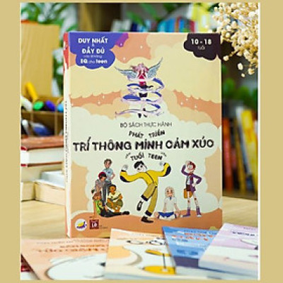 Bộ sách Thực hành và phát triển trí thông minh cảm xúc tuổi teen 10-18 tuổi _ Cô Phan Hồ Điệp