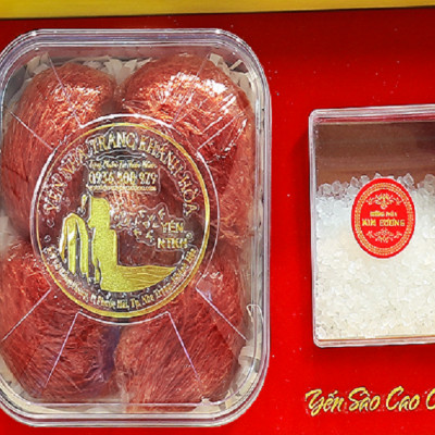 Hộp Quà Tổ Yến Sào Yến Huyết Rút Lông 50g Yến Nha Trang Khánh Hòa