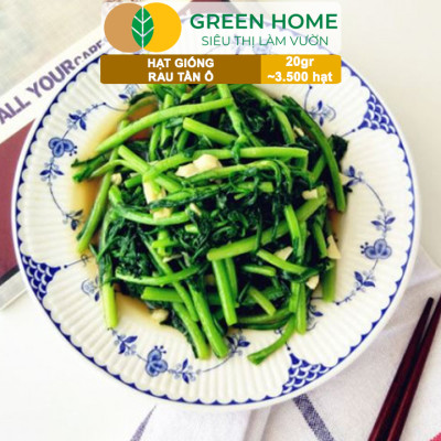 Hạt Giống Rau Tần Ô Greenhome, Gói 20g~3500 hạt, Cải Cúc Dễ Trồng, Thu Hoạch Nhanh R02