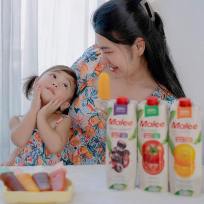 COMBO 3 Hộp Nước Ép Nho + Quýt + Cherry Malee 1L