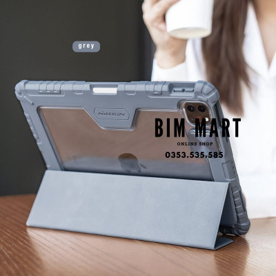 Bao da dành cho iPad Pro 11 inch (2022) M2 có nắp bảo vệ camera Nillkin Bumper Leather - Hàng chính hãng
