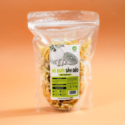 VỎ BƯỞI SẤY DẺO - BÁNH MỨT THÀNH LONG - TÚI 200G - VIỆT NAM