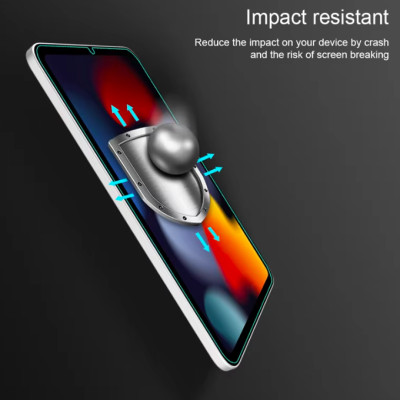 Miếng dán màn hình kính cường lực cho iPad Mini 7 hiệu Nillkin Amazing H+ (mỏng 0.2 mm, vát cạnh 2.5D, chống trầy, chống va đập) - Hàng Nhập Khẩu