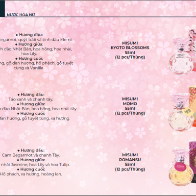 Nước Hoa Nữ Momo Misumi L02 (55ml)