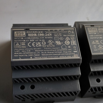 Nguồn Meanwell HDR-60-5 (32 5W 5V 6.5A), Hàng chính hãng