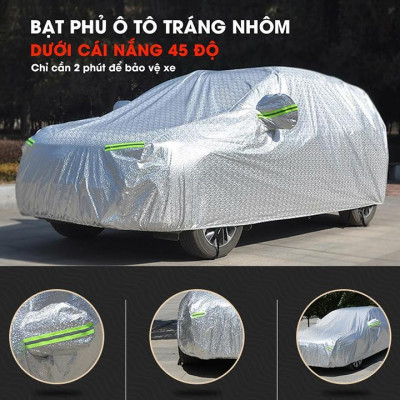 Bạt che phủ xe ô tô bán tải Mazda BT-50, Bạt trùm xe hơi bán tải cao cấp  vải PEVA chống nắng mưa không thấm nước