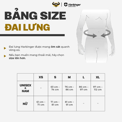 Đai Lưng Harbinger Nylon Belt 4 Inch – Loại Mềm - Màu xám