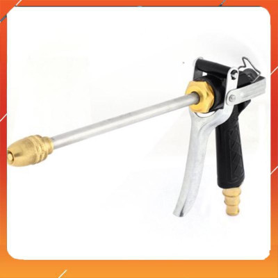 Vòi Xịt️Evoucher Bộ dây vòi xịt nước rửa xe, tưới cây , tăng áp 3 lần, loại 3m,5m 206318 đầu đồng,cút đồng+  đai