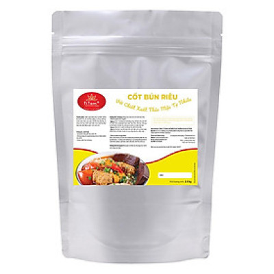Gia vị nấu bún riêu - Gia vị bún riêu - Gia vị bún riêu nêm sẵn - Cốt bún riêu TITOM 2.5 kg