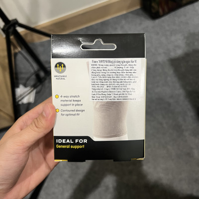 Bó gối thể thao cao cấp 3M Futuro 76587ENR màu xám, size M, 1 chiếc/hộp, thương hiệu Mỹ