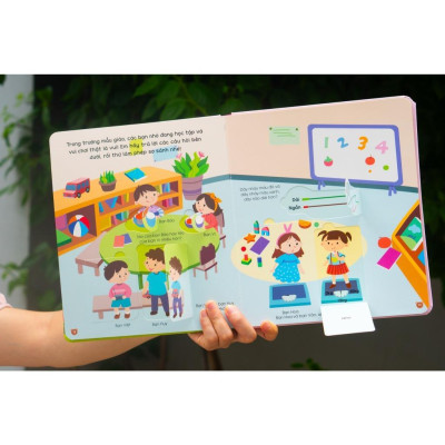 Sách - Lift the flap - So sánh - Lật mở khám phá cho trẻ 0 - 6 tuổi - Đinh Tị Books