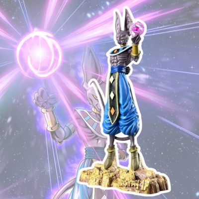 Mô Hình Thần Hủy Diệt Beerus 31Cm Mô hình Dragon Ball Cao Cấp, Figure Mô Hình Anmie 7 Viên Ngọc Rồng Songoku