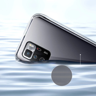 Ốp lưng silicon dẻo cho Redmi Note 10 5G / Note 10T 5G / Poco M3 Pro hiệu Ultra Thin mỏng 0.6mm độ trong tuyệt đối chống trầy xước (trong suốt) - Hàng nhập khẩu