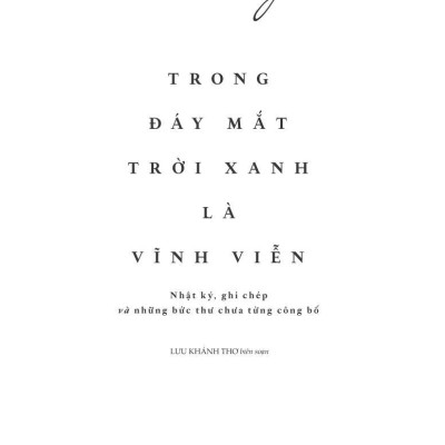 Trong Đáy Mắt Trời Xanh Là Vĩnh Viễn