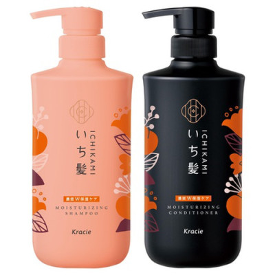 Dầu Xả Dưỡng Ẩm Phục Hồi Tóc Hư Tổn Ichikami Moisturizing Conditioner 480ml