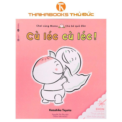 Sách - Chơi Cùng Momo - Chú Bé Quả Đào: Xoa Nào + Xình Xịch + Giống Nhau Quá + Cù Léc - Thái Hà Books