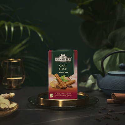 TRÀ AHMAD ANH QUỐC - CHAI (40g) - Chai Spice - Thưởng thức trà Chai chưa bao giờ đơn giản đến thế