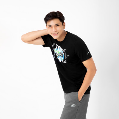 Áo thun nam cotton cao cấp ALLPUR in lụa trực tiếp sắc nét và chi tiết