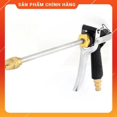 Bộ dây vòi xịt nước rửa xe, tưới cây , tăng áp 3 lần, loại 7m, 10m 206318 đầu đồng, cút,nối đen+  khăn phượt