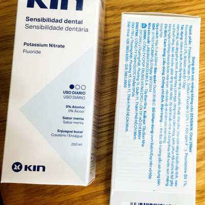 NƯỚC SÚC MIỆNG SENSIKIN NGĂN NGỪA Ê BUỐT 250ML