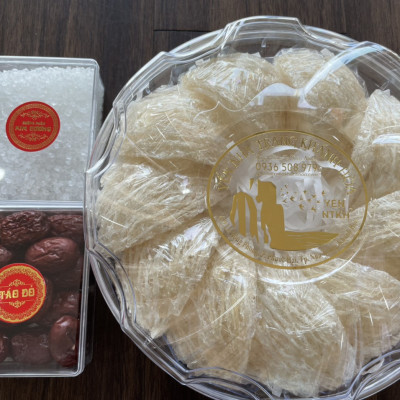 Tổ Yến Sào Yến Sợi Tinh Chế 100g Yến Nha Trang Khánh Hòa ( 10 tổ/100g )