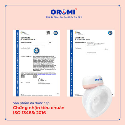 Máy Hút Sữa Điện Đơn OROMI MY-379 - Máy Hút Sữa Không Dây Rảnh Tay