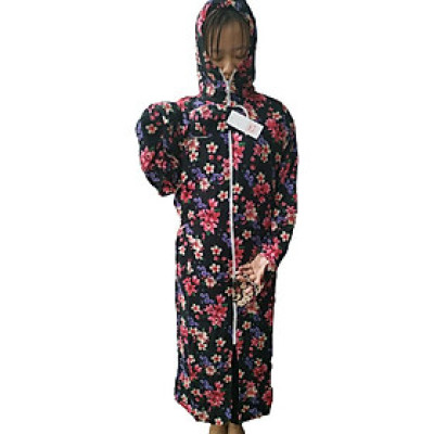 Áo chống nắng toàn thân vải lanh 2 lớp tặng kèm khẩu trang - giao màu ngẫu nhiên