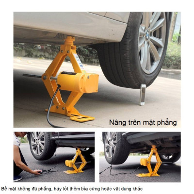 Bộ nâng kích gầm điện, máy siết ốc ô tô đa năng 2 trong 1 ROGTZ TY42S tải trọng 3 tấn - Hàng Nhập Khẩu