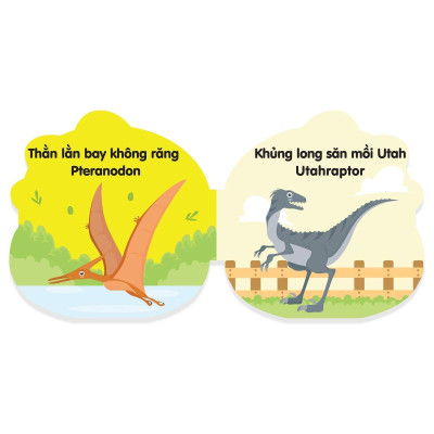 Ú Òa Động Vật - Khủng Long - Bìa Cứng