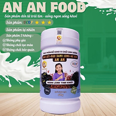 deal hời , lon , Bột gạo lứt , đậu xanh lòng , mè đen ( bột gạo lứt ANAN ) thay thế bửa ăn , chăm sóc sức khỏe , xương khớp , ngủ ngon