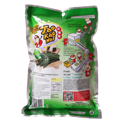 Snack rong biển Tao Kae Noi Crispy Seaweed vị truyền thống 15g