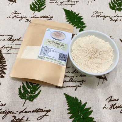Bột Yến mạch tươi siêu mịn, không biến đổi gen - Fresh oatmeal powder