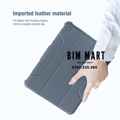 Bao da dành cho iPad Pro 11 inch (2022) M2 có nắp bảo vệ camera Nillkin Bumper Leather - Hàng chính hãng
