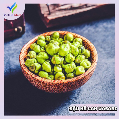 Đậu Hà Lan Wasabi Viettin Mart 500g