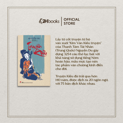 Sách - Truyện kiều (Nguyễn Du) - 2H Books