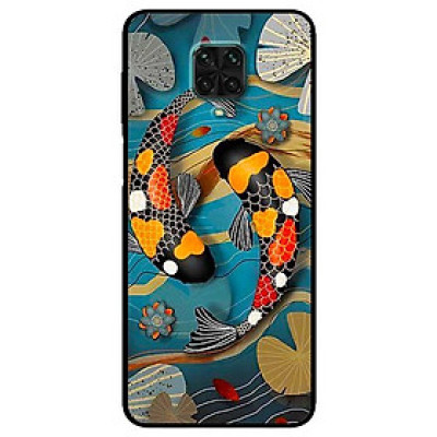 Ốp lưng dành cho Xiaomi Redmi 9s - 9 Pro - 9 Promax mẫu Cá Koi Đen