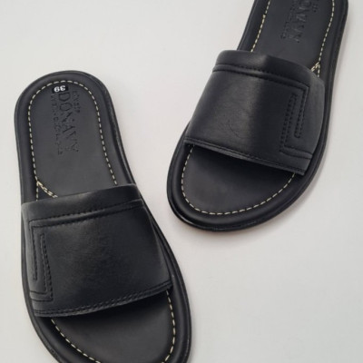 DÉP QUAI NGANG NAM DA BÒ DONAVY CAO CẤP KIỂU 2 CHỮ L THỜI TRANG DQN2L