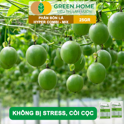 Phân Bón Trung Vi Lượng Hyper Combi-Mix GreenHome, Gói 25Gr, Bổ Sung Vi Lượng Cần Thiết Cho Cây Trồng