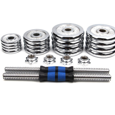 Tạ Đĩa Mạ Crom Cao Cấp Chrome Weight Plates, Đĩa Tạ Gắn Đòn Tập Tay - Phuy Tạ 27mm (1 Đĩa Tạ)