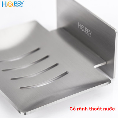 Khay đựng xà phòng dán tường inox 304 có keo dán Hobby Home Decor SB5