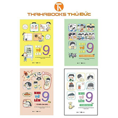 Sách - Cuốn Từ Điển Của Tớ + Chung Sống + Cảm Giác + Cảm Xúc - Thái Hà Books
