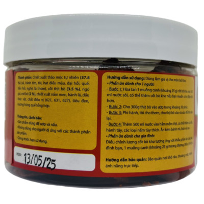 Gia vị nấu bò kho - Gia vị bò kho - Gia vị bò kho nêm sẵn - Cốt bò kho TITOM 250g