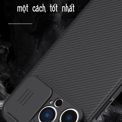 Ốp lưng kéo nắp hỗ trợ sạc từ tính dành cho iPhone 12 / 13 / 14 / 15 / 12 Pro / 12 Pro Max / 13 Mini / 13 Pro / 13 Pro Max / 14 Plus / 14 Pro / 14 Pro Max / 15 Plus / 15 Pro / 15 Pro Max - Hàng chính hãng